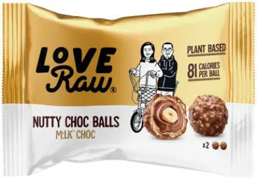 Love Raw M:LK® CHOC NUTTY CHOC BALLS 2 x 14g (28g)