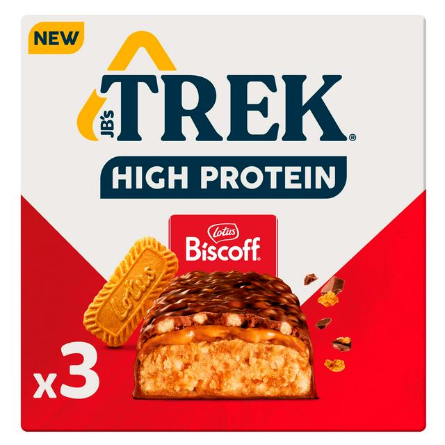 Trek High Protein Biscoff 3 x 44g