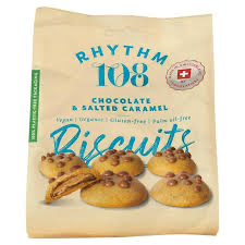 Rhythm108 Chocolate & Salted Caramel Biscuits 135g