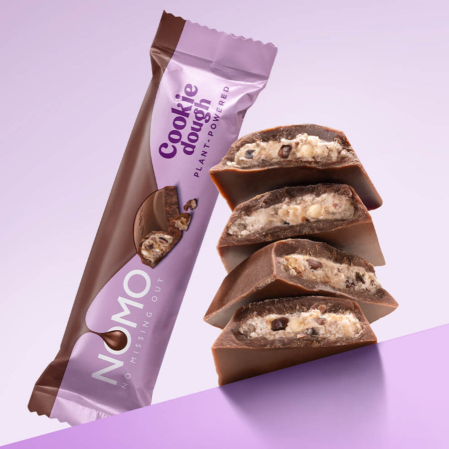 NOMO Cookie Dough Chocolate Bar 33g