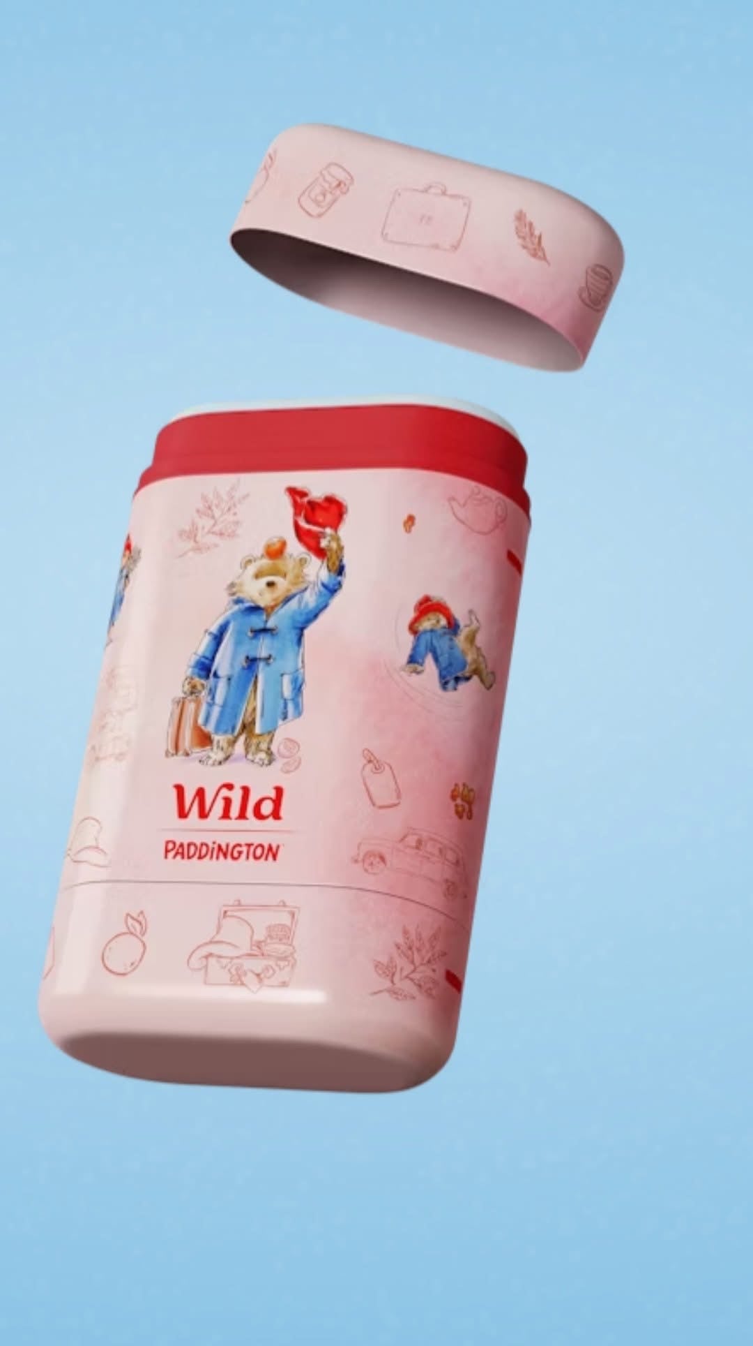 WILD Paddington Fresh Cotton & Sea Salt Deodorant Starter Pack