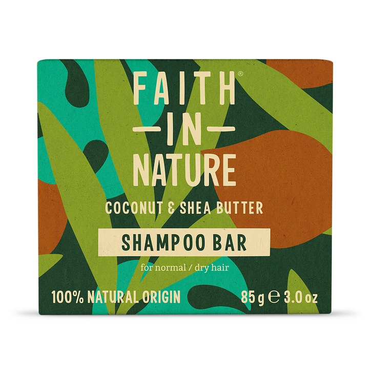Faith in Nature - Shampoo Bar Coconut & Shea Butter 85g