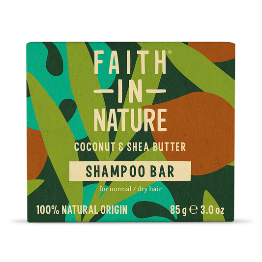 Faith in Nature - Shampoo Bar Coconut & Shea Butter 85g