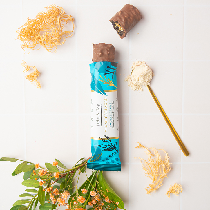 Jade & Joy Vegan Collagen Protein Bar, Cookie Crumb 50g