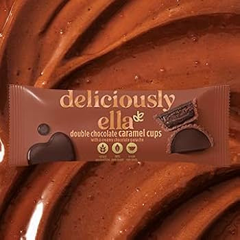 Deliciously Ella Double Chocolate Caramel Cups 36G