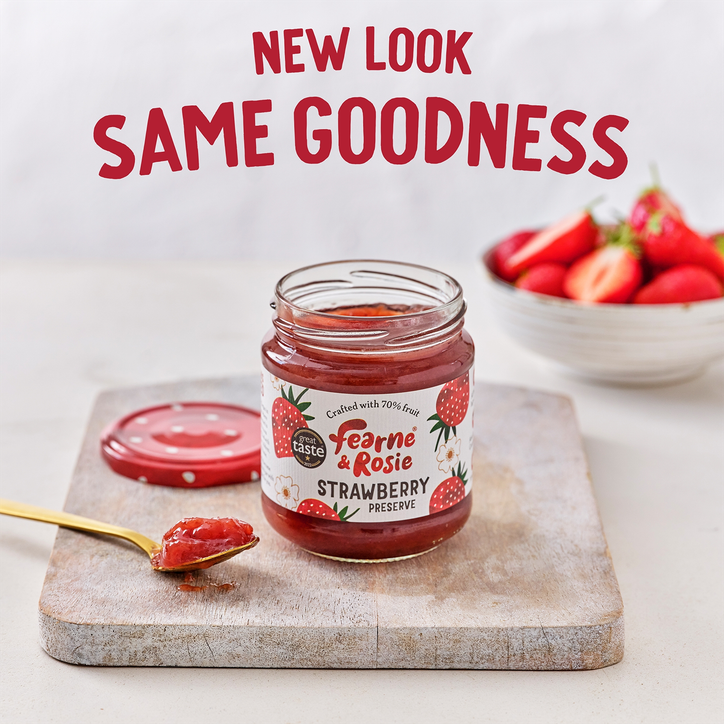 Fearne & Rosie Strawberry Jam 310g