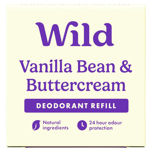 Wild Vanilla Bean & Buttercream Deodorant Refill 40g