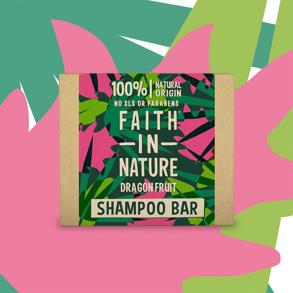 Faith in Nature Dragon Fruit Shampoo Bar 85g