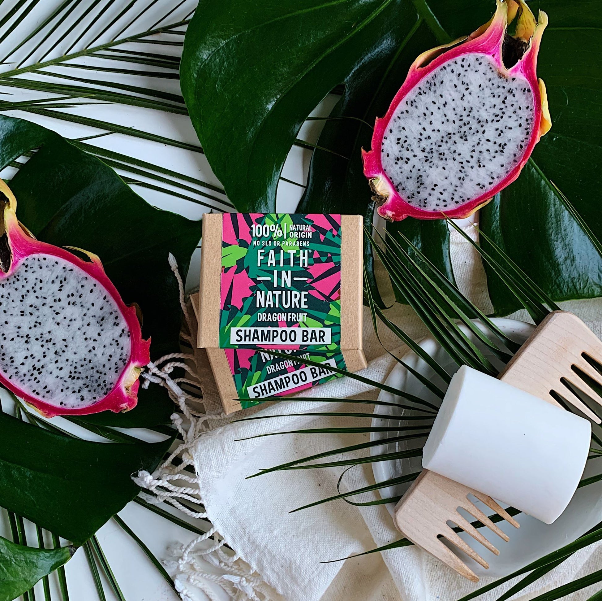 Faith in Nature Dragon Fruit Shampoo Bar 85g