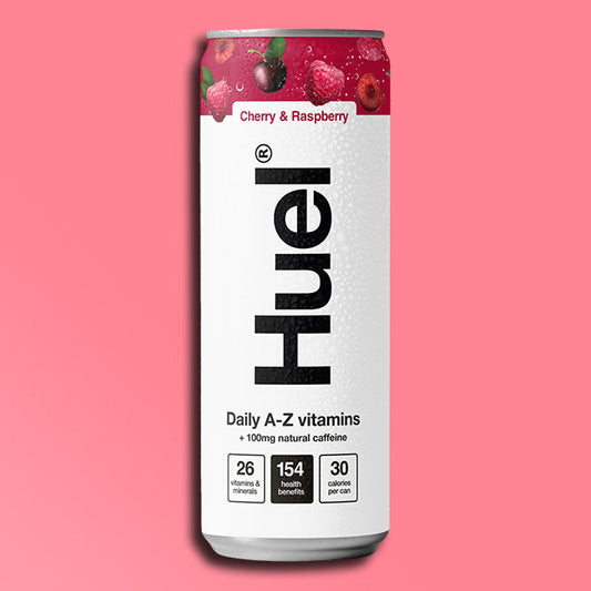 Huel Cherry & Raspberry Daily A-Z Vitamin Drink 330ml