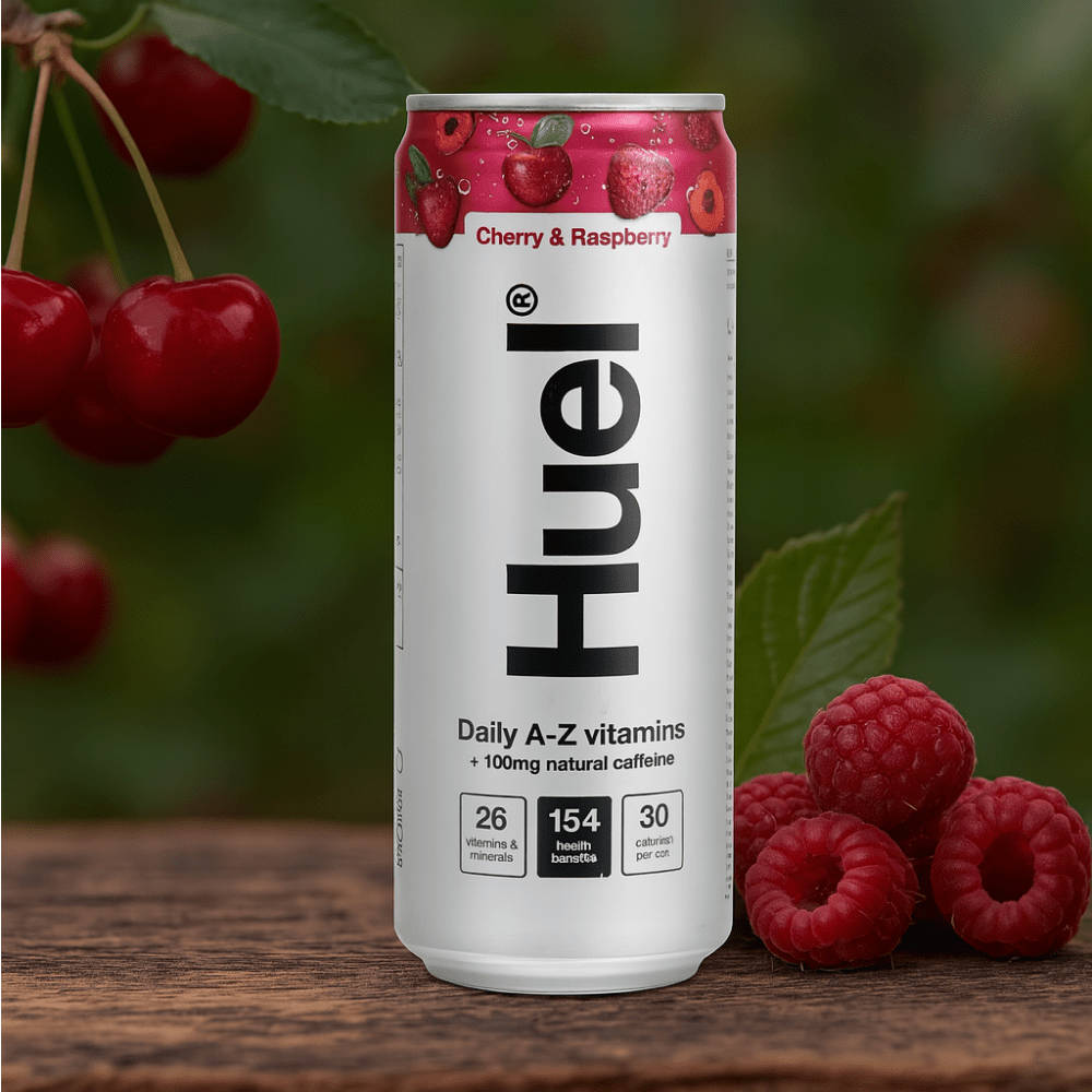 Huel Cherry & Raspberry Daily A-Z Vitamin Drink 330ml