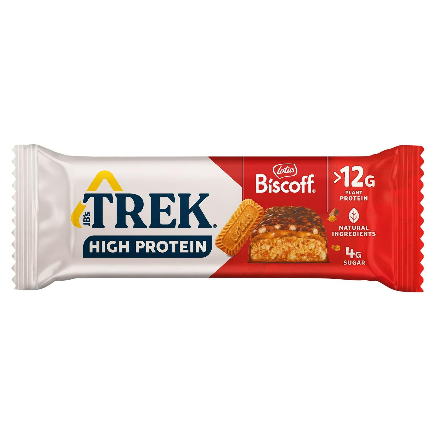 Trek High Protein Low Sugar Biscoff 44g