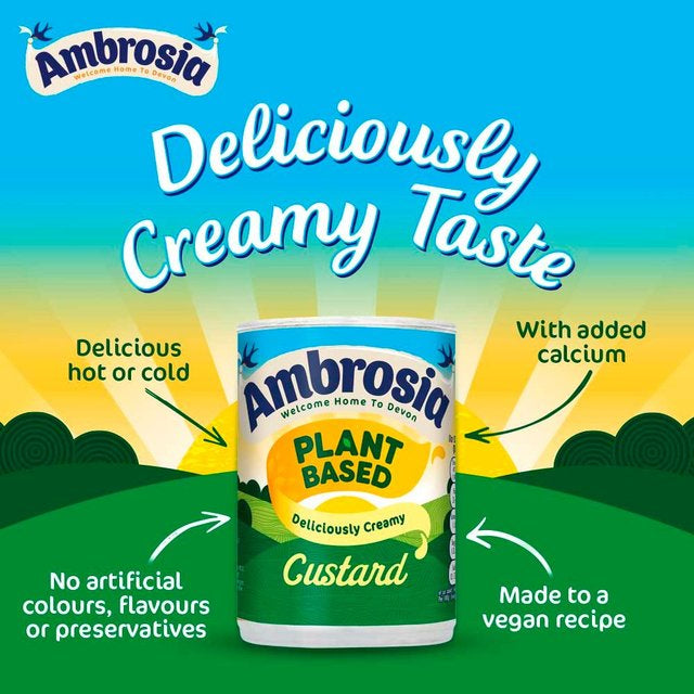Ambrosia Plant Based Custard 385g