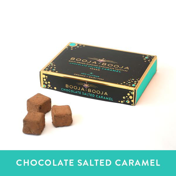 Booja-Booja Organic Chocolate Salted Caramel Truffles 92g