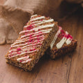 Raspberry & White Chocolate Flapjack is