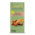 Lindt Classic Vegan Hazelnut Milk Chocolate Bar 100g