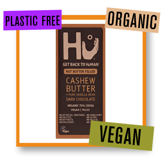 Hu Cashew Butter & Pure Vanilla Bean Dark Chocolate Bar 60g