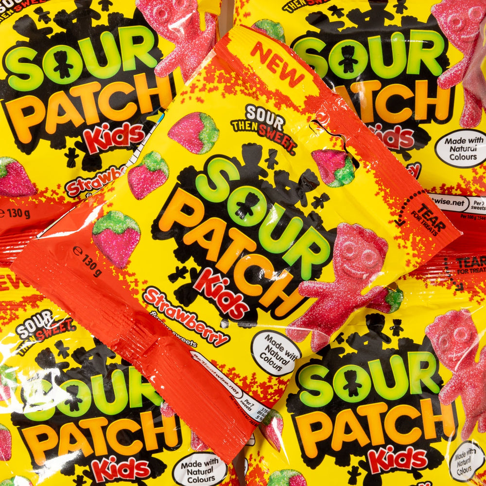 Sour Patch Kids Strawberry Sweets Bag 130g