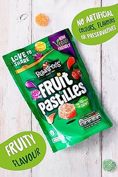 Rowntree’s Fruit Pastilles Sweets Sharing Bag 143g