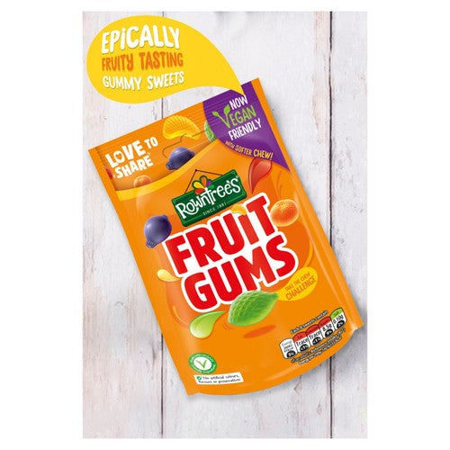 Rowntree's Fruit Gums Sweets Sharing Bag 150g