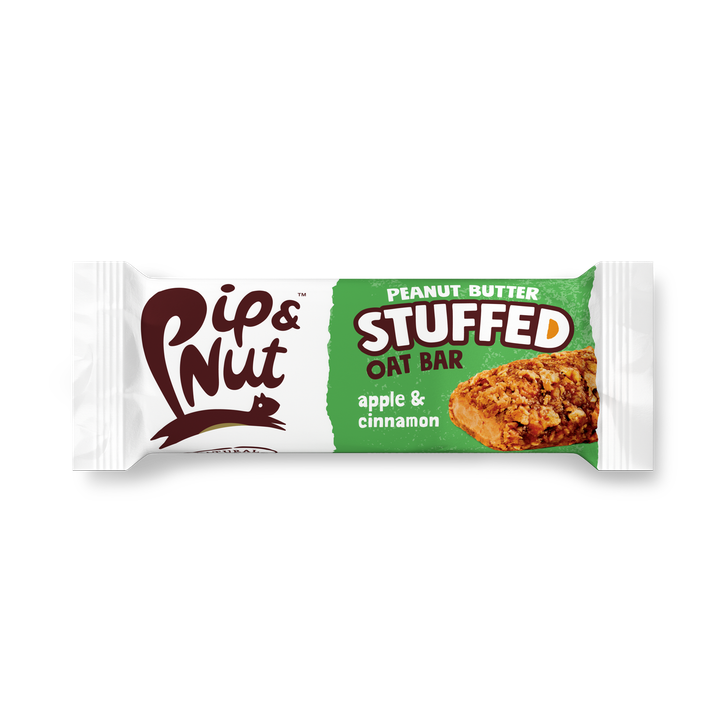 Pip & Nut Peanut Butter Stuffed Apple & Cinnamon Oat Bar 48g