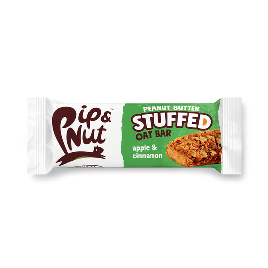 Pip & Nut Peanut Butter Stuffed Apple & Cinnamon Oat Bar 48g