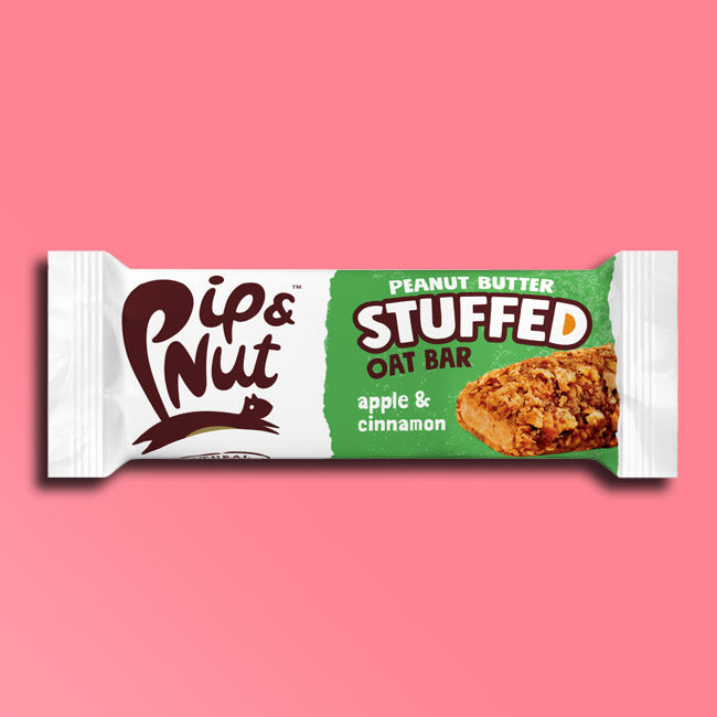 Pip & Nut Peanut Butter Stuffed Apple & Cinnamon Oat Bar 48g