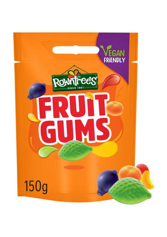 Rowntree's Fruit Gums Sweets Sharing Bag 150g