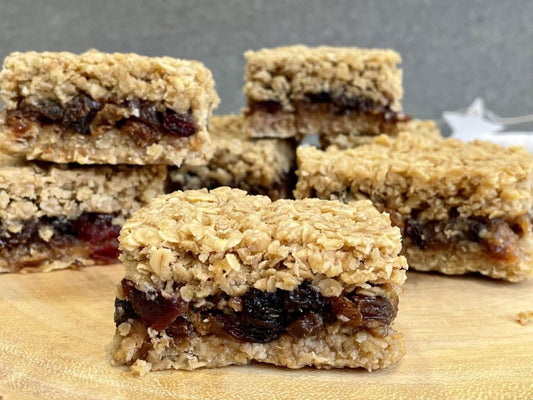 Mince Pie Inspired Flapjack