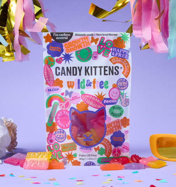 Candy Kittens Wild & Free 140g