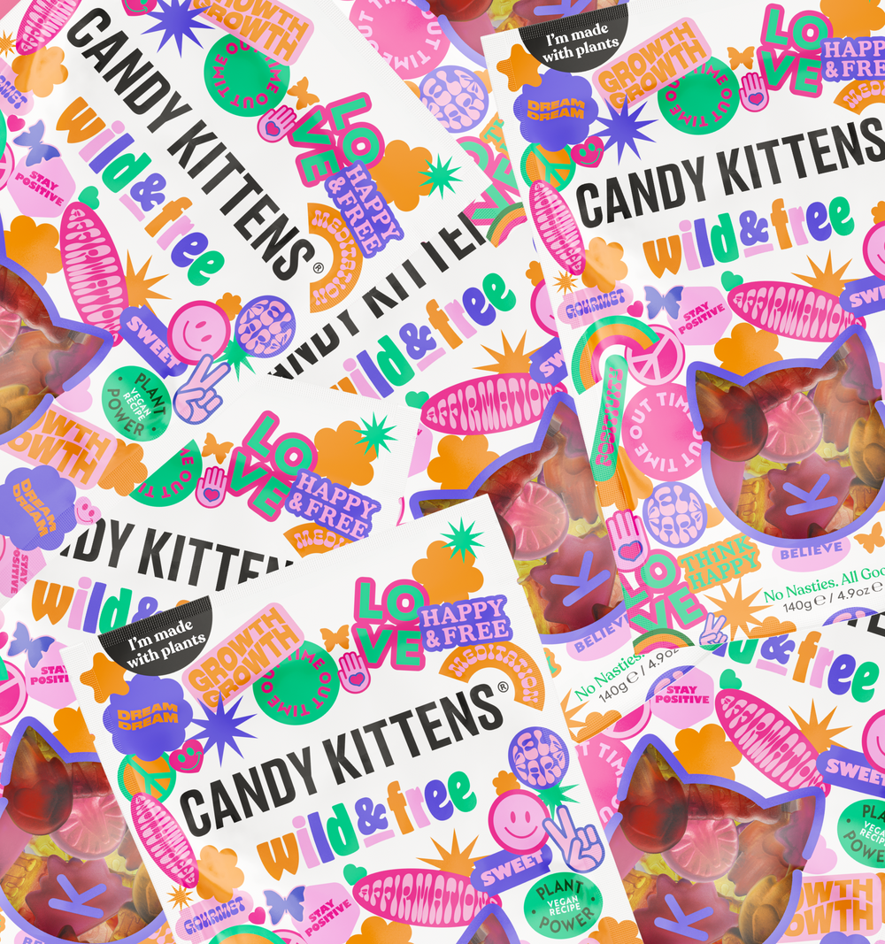 Candy Kittens Wild & Free 140g