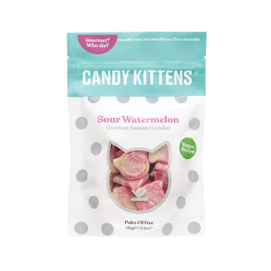 Candy Kittens Sour Watermelon Gourmet Sweets 140g