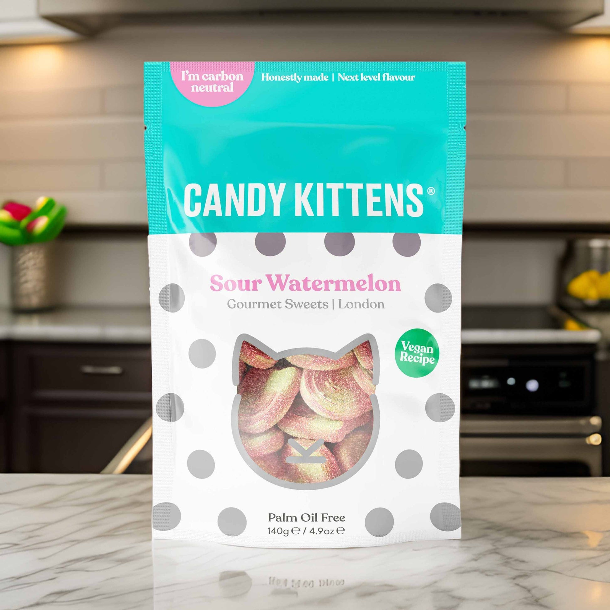 Candy Kittens Sour Watermelon Gourmet Sweets 140g