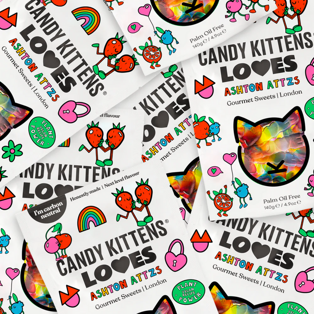 Candy Kittens Loves Ashton Attzs Gourmet Sweets 140g
