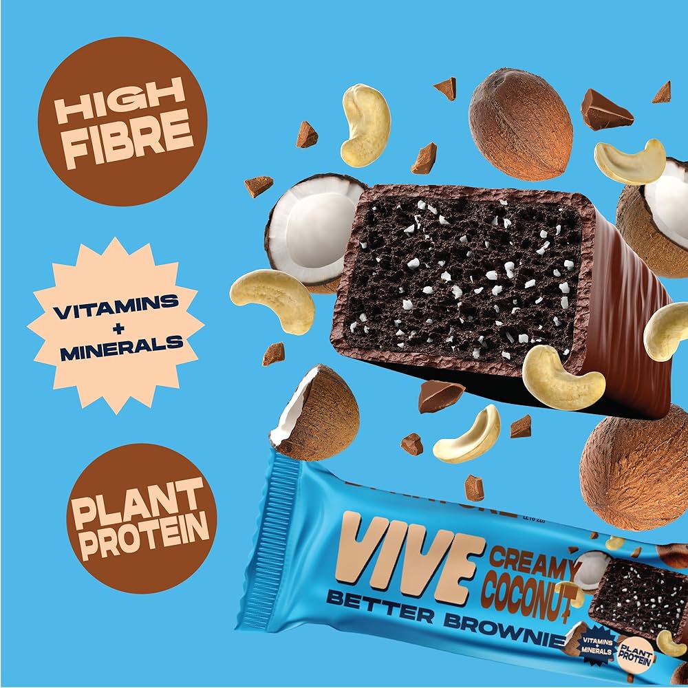 Vive Vegan Better Brownie- Coconut Cashew
