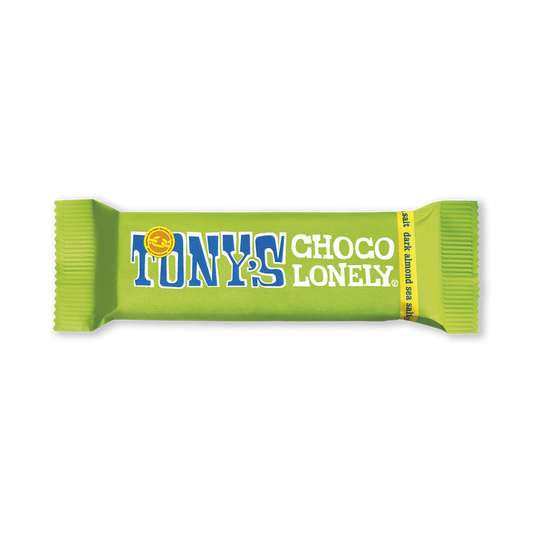 Tony’s Chocolonely Dark Chocolate with Almond & Sea Salt – 35g