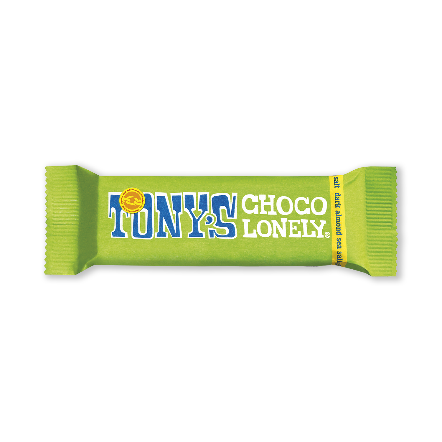 Tony’s Chocolonely Dark Chocolate with Almond & Sea Salt – 35g