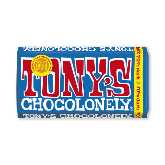 Tony's Chocolonely Extra Dark Chocolate 70% 180g