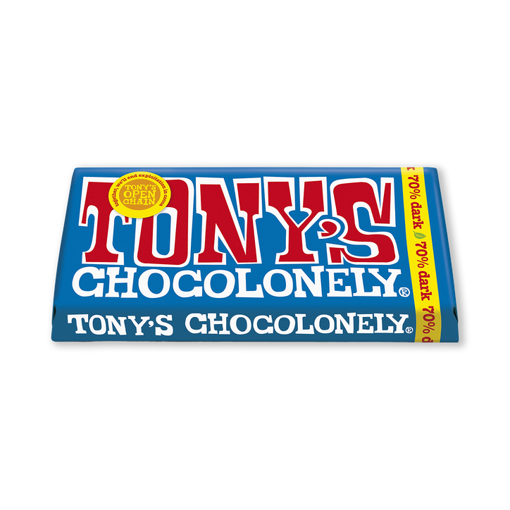 Tony's Chocolonely Extra Dark Chocolate 70% 180g