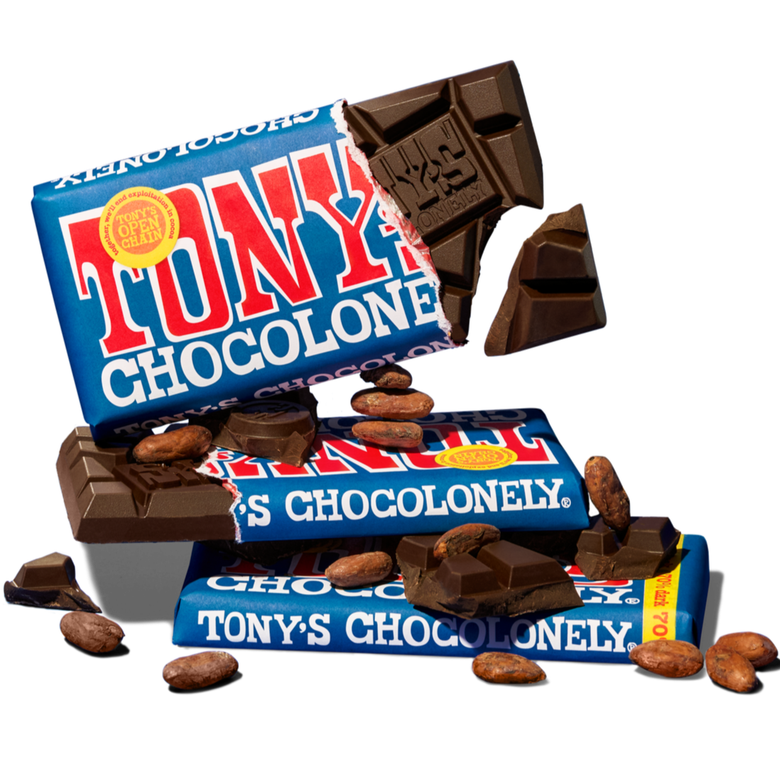 Tony's Chocolonely Extra Dark Chocolate 70% 180g