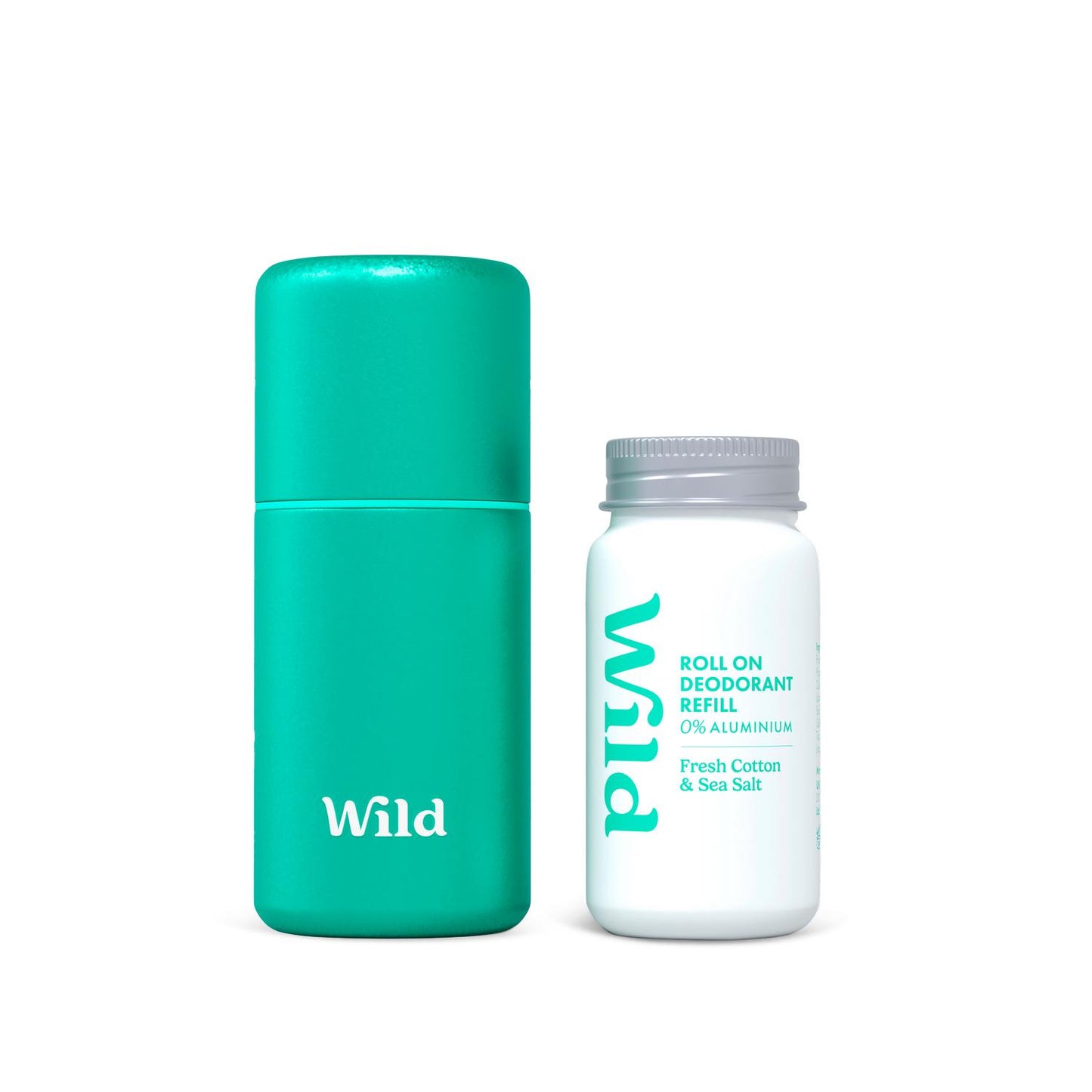 Wild Refillable Roll on Deodorant 50ml