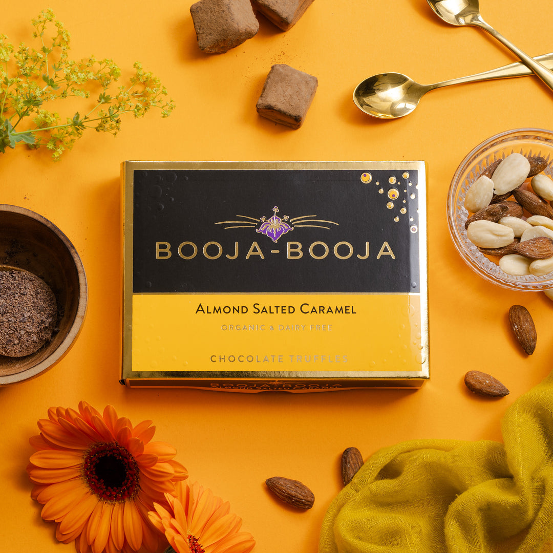 Booja Booja Almond Salted Caramel Chocolate Truffles 92g