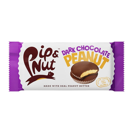 Pip and Nut Dark Chocolate Peanut Butter Cups 34g