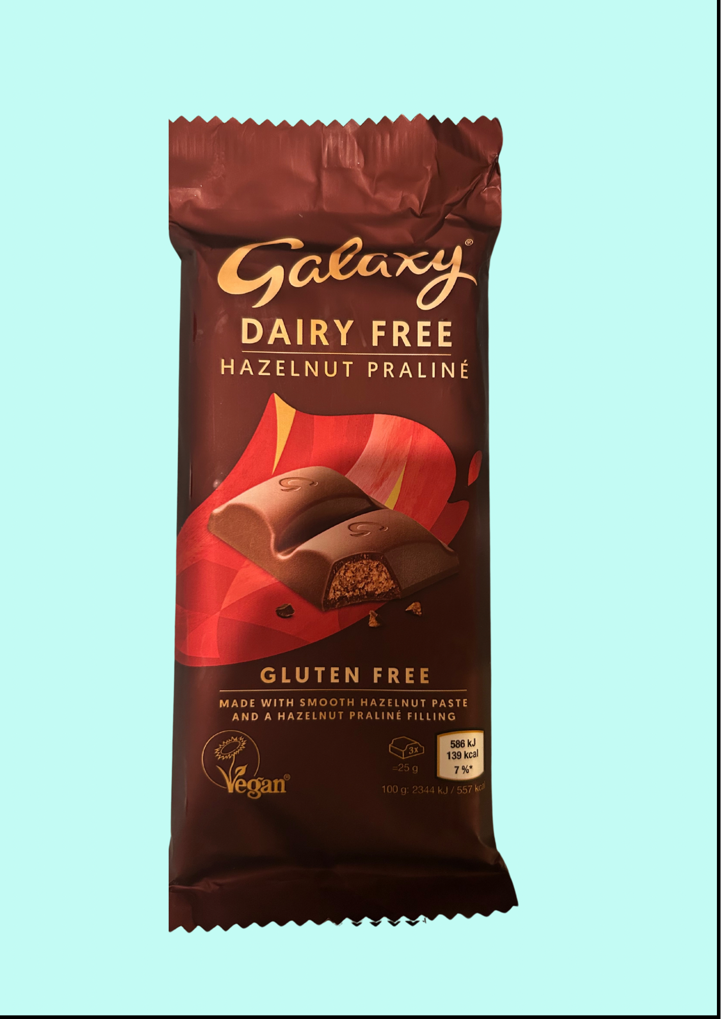 Galaxy Vegan Hazelnut praline 100g