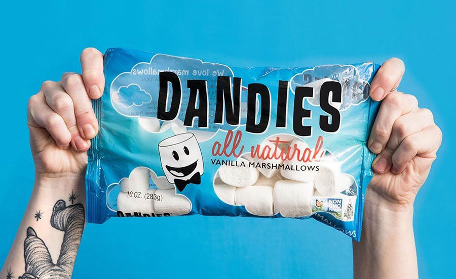 Dandies Vegan Vanilla Marshmallows 200g