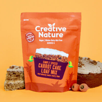 Creative Nature Carrot Cake Mix Simply Spiced 268g
