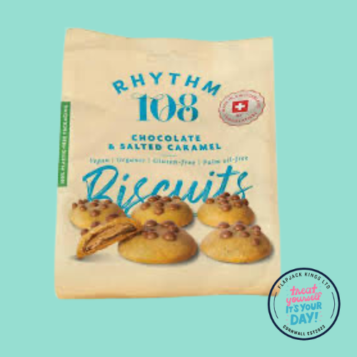 Rhythm108 Chocolate & Salted Caramel Biscuits 135g