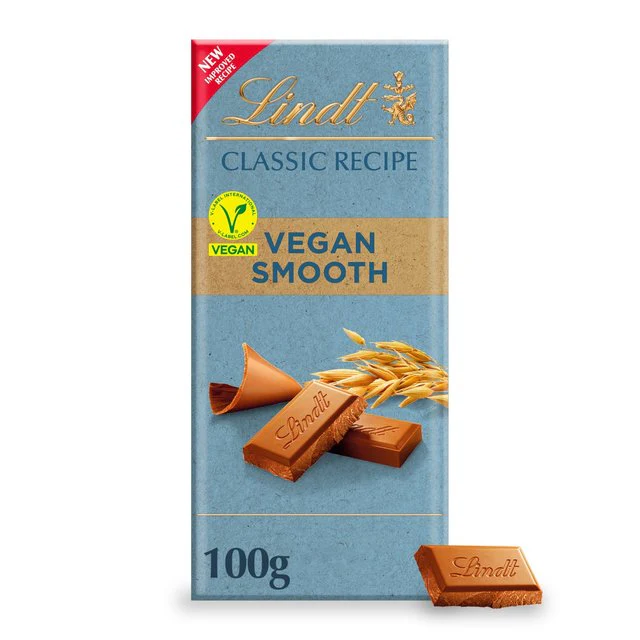 Lindt Classic 
Vegan Smooth
Chocolate Bar 100g