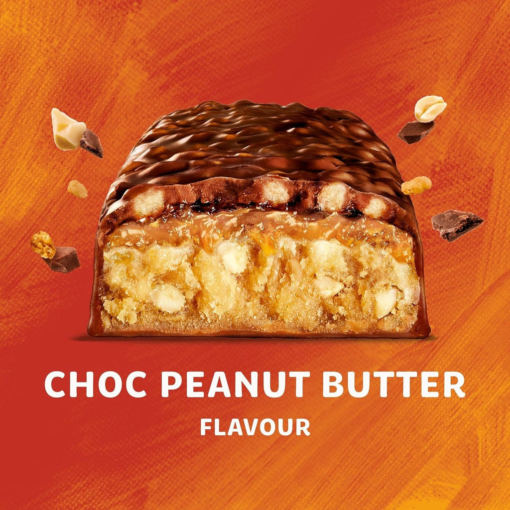 Trek High Protein Low Sugar Choc Peanut Butter Protein Bar 55g