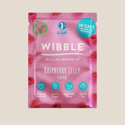 Wibble Raspberry Vegan Jelly Crystals 57g